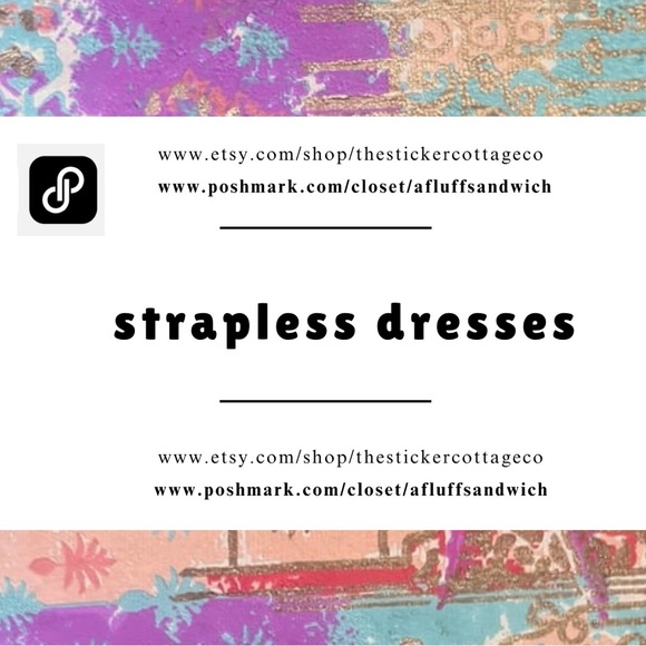✨strapless dresses!✨ - Picture 1 of 1
